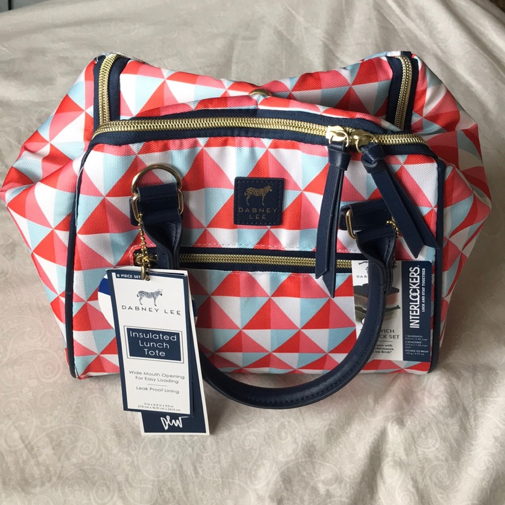 NWT Dabney Lee Insulated Lunch Tote with Container